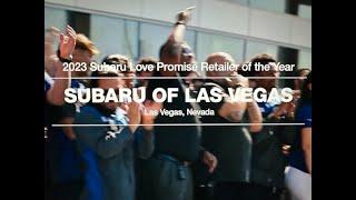 Findlay Subaru of Las Vegas - Subaru Love Promise® Retailer of the Year – helping local community