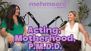 Mehmooni with Nazanin - Ep. 1 Acting, Motherhood, and PMDD, with Tara Grammy.