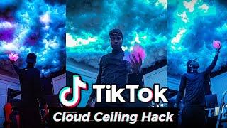 Amazing Tiktok Cloud Ceiling | Easy Setup DIY 2023 #cloudceiling #diy #tiktok