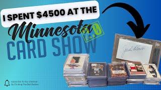 I Spent $4500 On Sports Cards At The Minnesota Card Show 