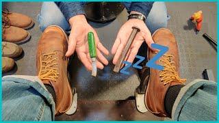 FROM TRASH TO CASH!!! | ANGELO SHOE SHINE ASMR