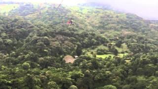 Longest Zip Line in Latin America Monteverde-Costa Rica 1590 M!