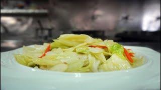 Stir-fried cabbage | Stir-fried Chinese food | 清炒高麗菜 - 中式熱炒美食