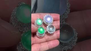 缅甸天然A货翡翠  玻璃种 #珠寶 #翡翠 #珠寶訂製 #jewelry #古玉收藏 #玉佩 #jade #珠宝首饰 #翡翠玉石 #翡翠直播 #珠宝翡翠