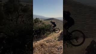 Alan isn’t scared to jump a MTB! #fypシ #mtb #mountainbike #jumping #motivation #shorts