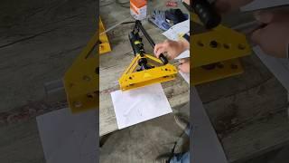 Hydraulic pipe bender high efficiency hardware tool #bender #shorts #youtubeshorts