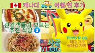 캐나다 토론토 여행 찐 후기 #내돈내산 추천 식당 3 | 미국 최대 규모 장난감 가게 #Toysrus 캐나다에서 인상적이었던점 #아시안 거의 못보는 미국시골 브이로그 #Vlog