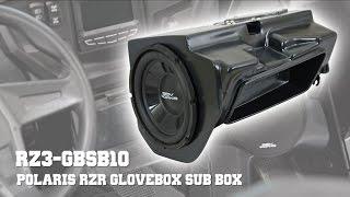 SSV Works RZ3-GBSB10 Installation Glovebox Sub Enclosure for Polaris RZR xp1000's & '15+ RZR 900's