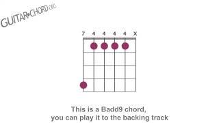 Learn the Badd guitar chord