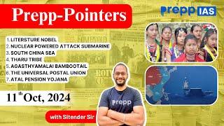 The Hindu Newspaper Today Analysis I Prepp Pointers | 11 Oct 2024 | UPSC Prelims 2025