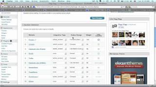 LinkedIn Button, Twitter Share Button, Share Buttons (Digg Digg Plugin)