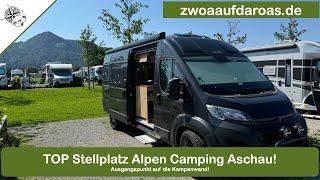 Vorstellung TOP-Stellplatz Alpen Camping in Aschau am Chiemsee