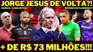 SEGUNDA AGITADA! TÔ SEM ACREDITAR! JOGE JESUS DE VOLTA?! NICOLA E AS NOTÍCIAS DO FLAMENGO DE HOJE