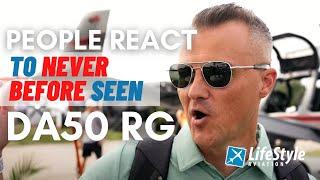 People React to NEW Diamond DA50 RG | 2021 Oshkosh EAA Air Venture