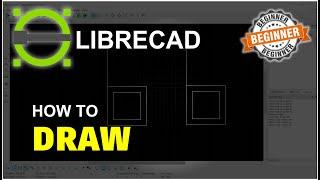 LibreCAD How To Draw Tutorial