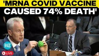 Live | ‘COVID vaccines caused 74% deaths’: Dr. Peter McCullough shocks Senate with bombshell claim