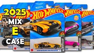 Showcase - 2025 Hot Wheels - Mix E Case Lineups, Slide burn, Dodge Challenger & New Mainlines.