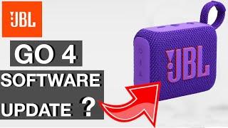 SOFTWARE UPDATE for JBL GO4 portable Bluetooth speaker (How to instructions)