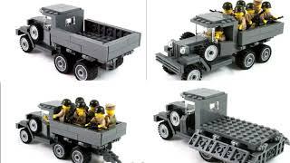 LEGO WW2 GAZ AAA RUSSIAN TRUCK TUTORIAL