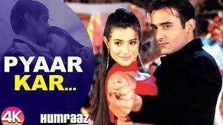 Pyaar Kar Ikrar Kar - 4K Video | Bobby Deol, Amisha Patel & Akshaye Khanna | Humraaz | Hindi Songs