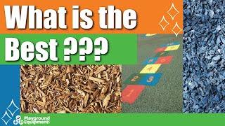 What is the best thing to put under a playset? | Playground Safety Surfacing