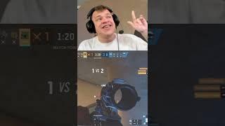 Jynxzi REACTS to 1v5 clutch! #jynxzi #jynxziclips #jynxzireacts #rainbowsixsiege #r6siege #viral