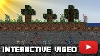 Minecraft video but YOU can play! (INTERACTIVE VIDEO)