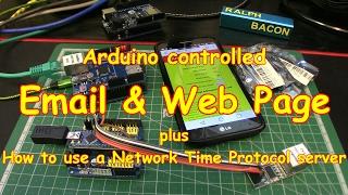 #75 Send EMAIL from your Arduino! Better HTML! Time Server! More!