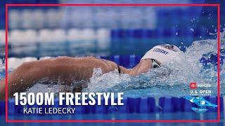 Katie Ledecky Dominates Women's 1500M Freestyle | 2023 Toyota U.S. Open