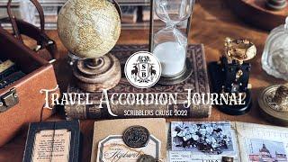 Scribbler’s Cruise 2022: Travel Journal Accordion