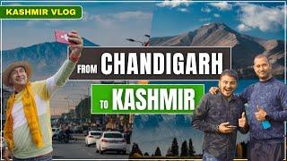 Chandigarh to Kashmir: A Scenic Journey Through Paradise | Jittu Chauhan Vlog