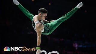 Rhys McCleneghan's impeccable pommel horse routine delivers World Title for Ireland | NBC Sports