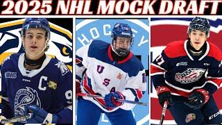 2025 NHL Draft Lottery Simulation + 2025 NHL Mock Draft