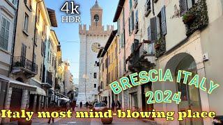 2024 New Walking tour Brescia italy  Prowalk Tour  Italy Vlog