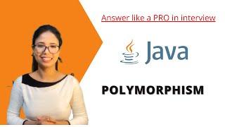 OOPS Concepts: Polymorphism in oops with real time example | Answer like a pro in interview