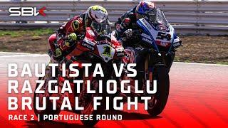 BEYOND THE LIMITS BATTLE: Bautista vs Razgatlioglu in head-to-head thriller ️ |  #PRTWorldSBK 