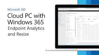 Learn how you instantly can resize your cloud PC together with Endpoint Analytics