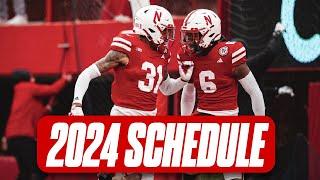 HuskerOnline says Nebraska football's 2024 schedule "as good as you could hope for!" I Huskers