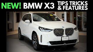 Here's EVERY BUTTON In The Brand NEW BMW X3! Tips, Tricks, Tutorial