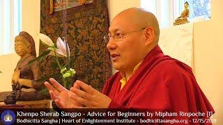 Advice for Beginners by Mipham Rinpoche [1]