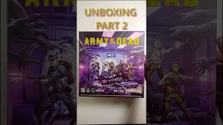 Zombicide Army of the Dead | unboxing cz. 2 | #armyofthedead #unboxing #zombicide