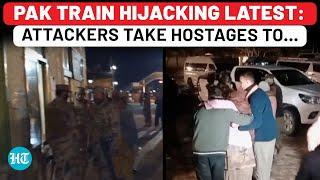 Pakistan Train Hijacking: Amid Gunfire & Blasts, Attackers Take Some Hostage Passengers To…| Baloch