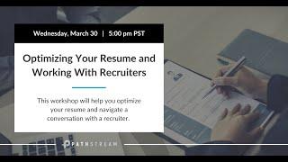 Expert Advice On Crafting A Winning Resume & Connecting With Recruiters