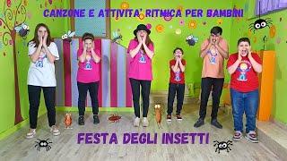 CANZONE E ATTIVITA' RITMICA SUGLI INSETTI PER  INFANZIA E PRIMARIA-"FESTA DEGLI INSETTI"