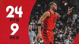 Toumani Camara Game Highlights | Trail Blazers 108, Thunder 118 | Jan 26, 2025