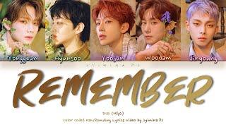 D1CE (디원스) - 'Remember' Lyrics (Color Coded_Han_Rom_Eng)