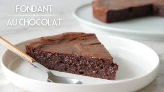 Le FONDANT AU CHOCOLAT - La recette facile du Meilleur Gâteau au Chocolat