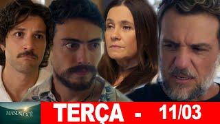 MANIA DE VOCÊ | Capitulo de hoje | Terça - Feira (11/03/2025) RESUMÃO