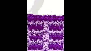 Mosaic crochet, how to start mosaic crochet, chain loops  #crochettutorial #crochettutorial