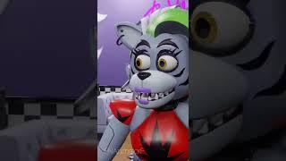 Roxanne Wolf Cute️ #fnaf #roxanne #roxy #roxannewolf #animation #securitybreach #blender #shorts